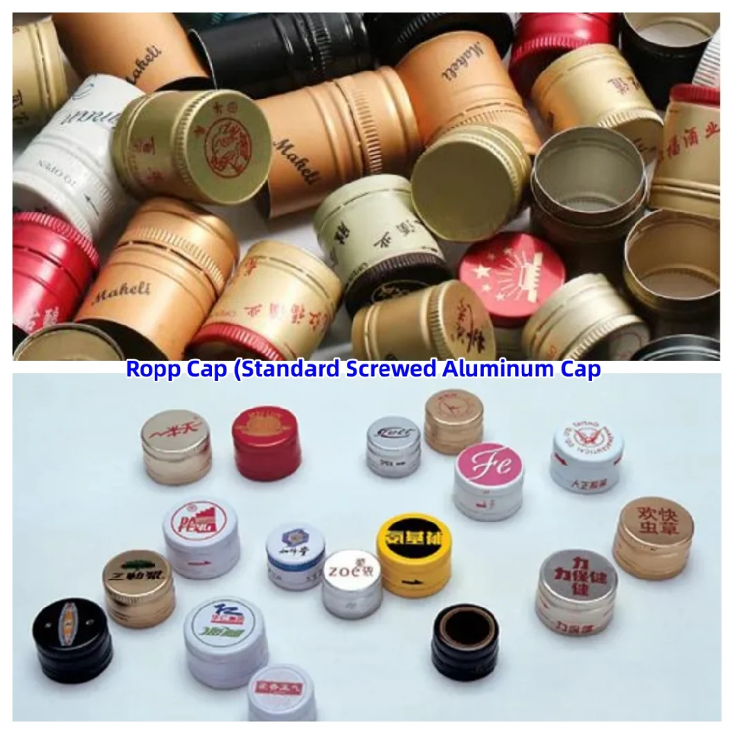 Glass Bottle Aluminum Cap Pressing Capping Capper Machine